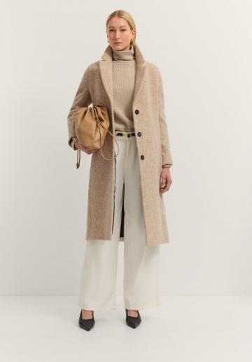 Шерстяное пальто