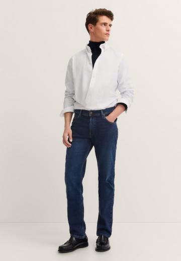 Прямые джинсы