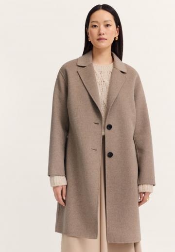 Шерстяное пальто