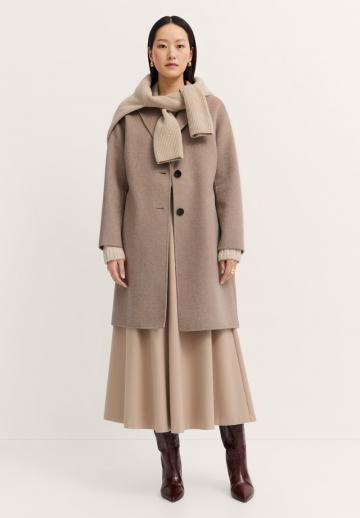 Шерстяное пальто