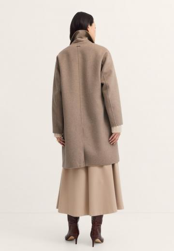 Шерстяное пальто
