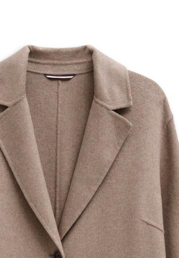 Шерстяное пальто