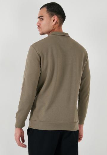 Поло с длинным рукавом