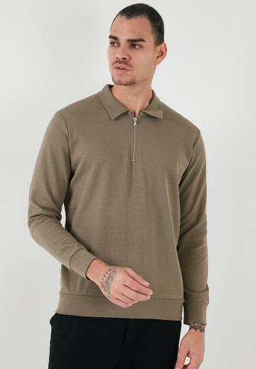 Поло с длинным рукавом