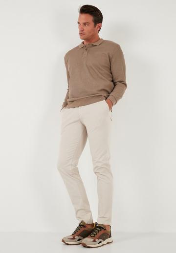 Поло с длинным рукавом