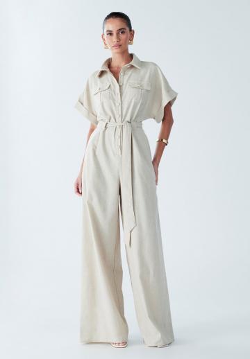 Джинсовый комбинезон