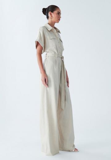 Джинсовый комбинезон