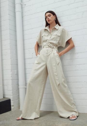 Джинсовый комбинезон