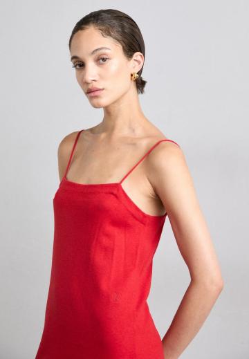 Вязаное платье