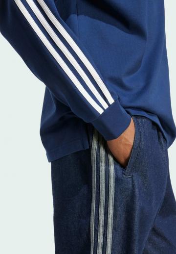 Поло с длинным рукавом