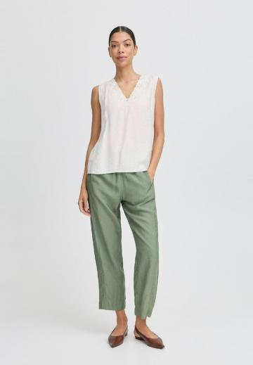 Блузка без рукавов