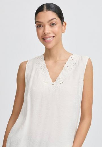 Блузка без рукавов