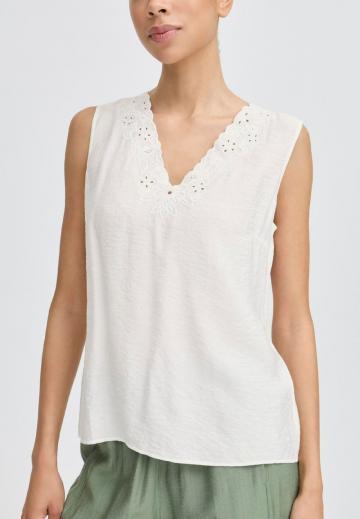 Блузка без рукавов