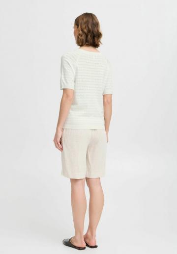 Пуловер с коротким рукавом