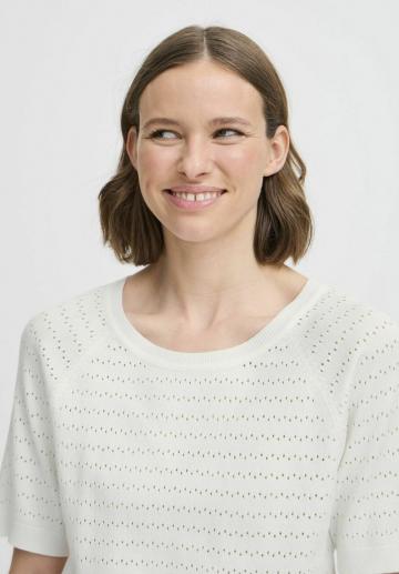 Пуловер с коротким рукавом