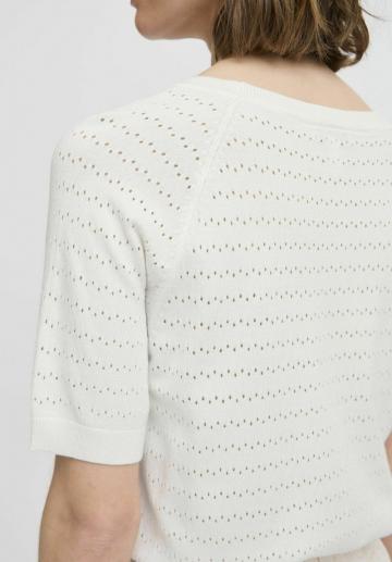 Пуловер с коротким рукавом