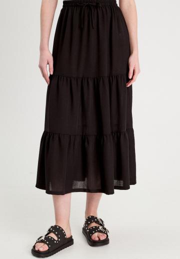 Юбка с воланами