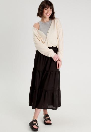 Юбка с воланами