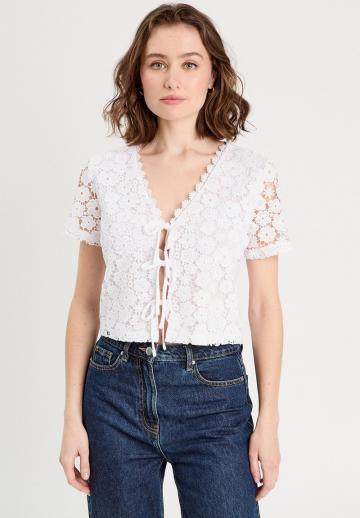 Кружевная блузка