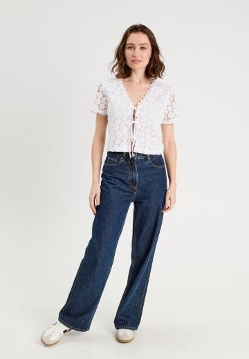 Кружевная блузка