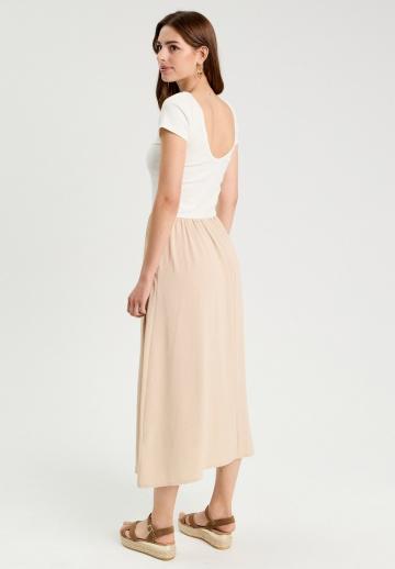 Вязаное платье