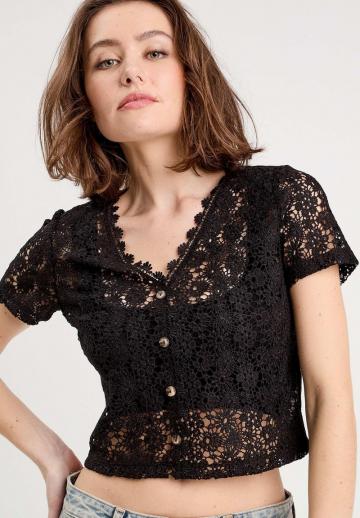 Кружевная блузка