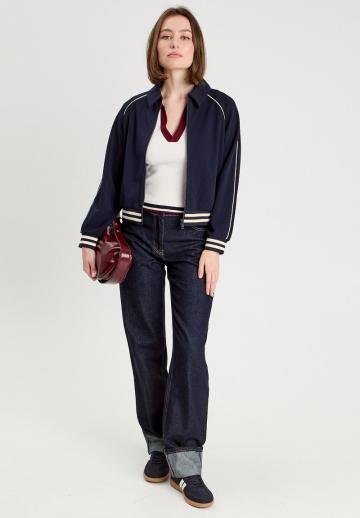 Прямые джинсы