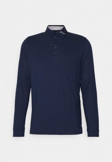 Поло с длинным рукавом