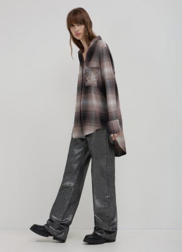 Фланелевая рубашка