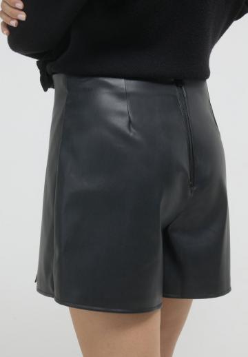 Кожаная юбка