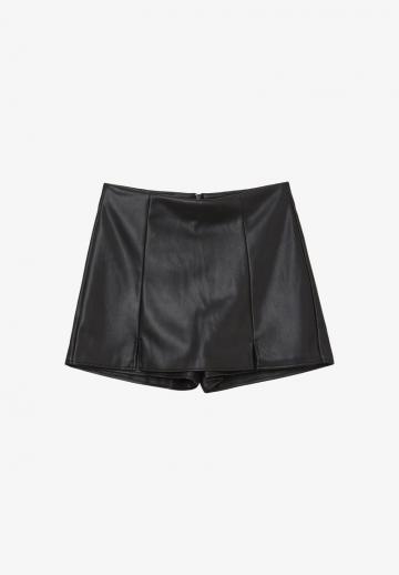 Кожаная юбка