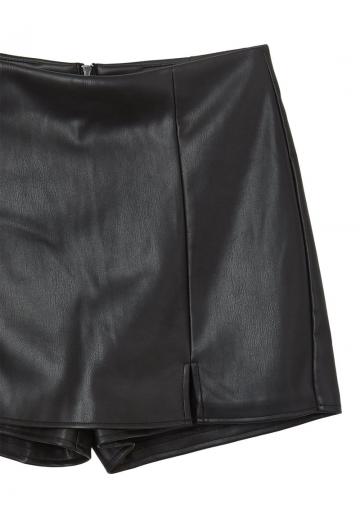 Кожаная юбка