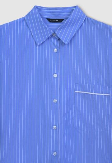 Атласная блузка