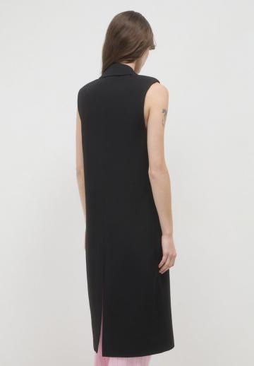 Длинный жилет