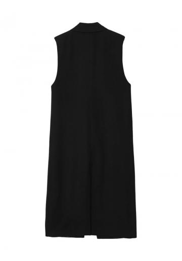 Длинный жилет