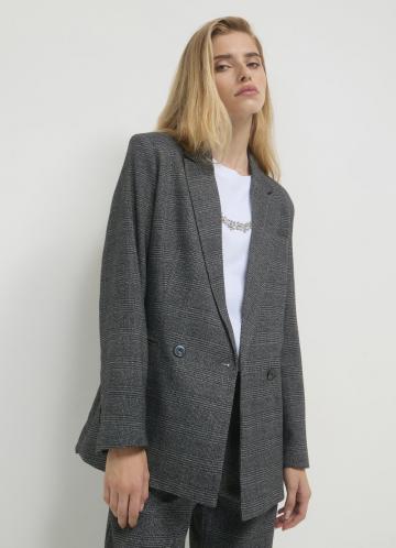 Длинный блейзер