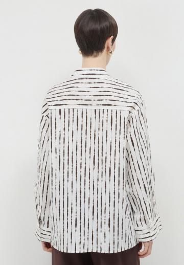 Атласная блузка