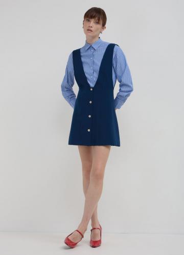 Джинсовая блузка