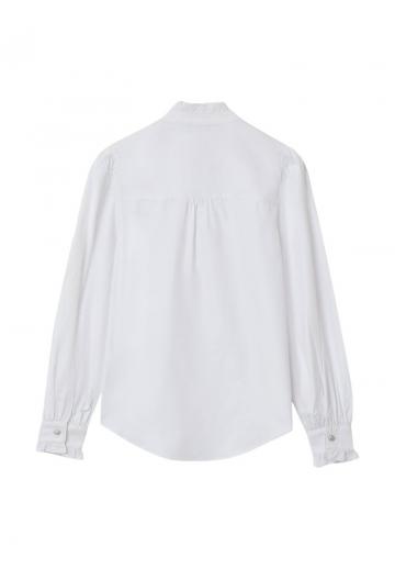 Атласная блузка