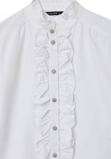 Атласная блузка