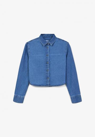 Джинсовая блузка