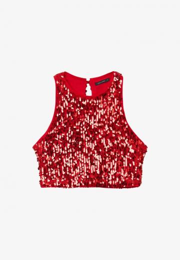 Блузка без рукавов