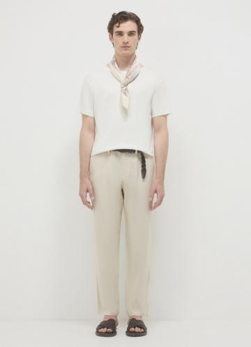 Льняные брюки