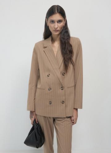 Длинный блейзер