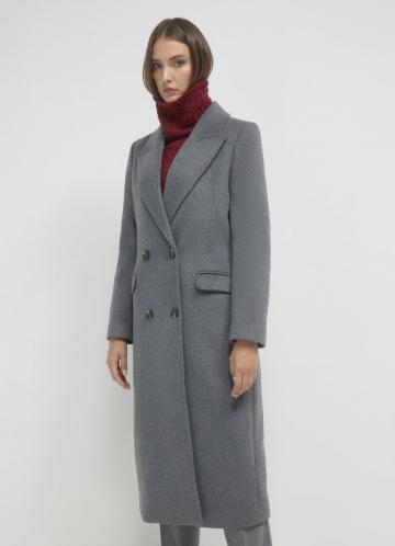 Шерстяное пальто