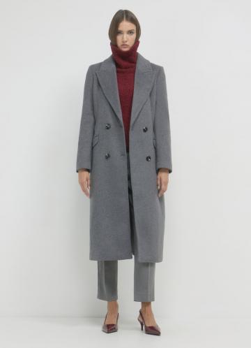 Шерстяное пальто