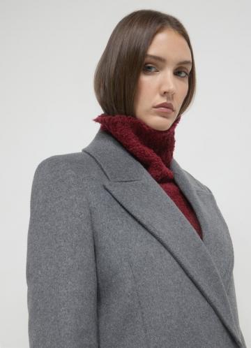 Шерстяное пальто