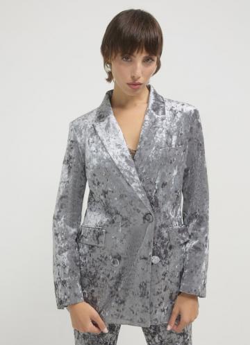 Длинный блейзер