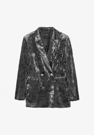 Длинный блейзер