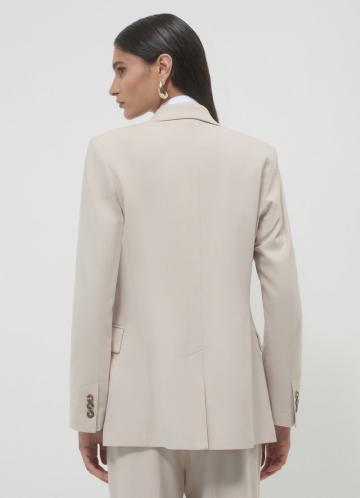 Длинный блейзер